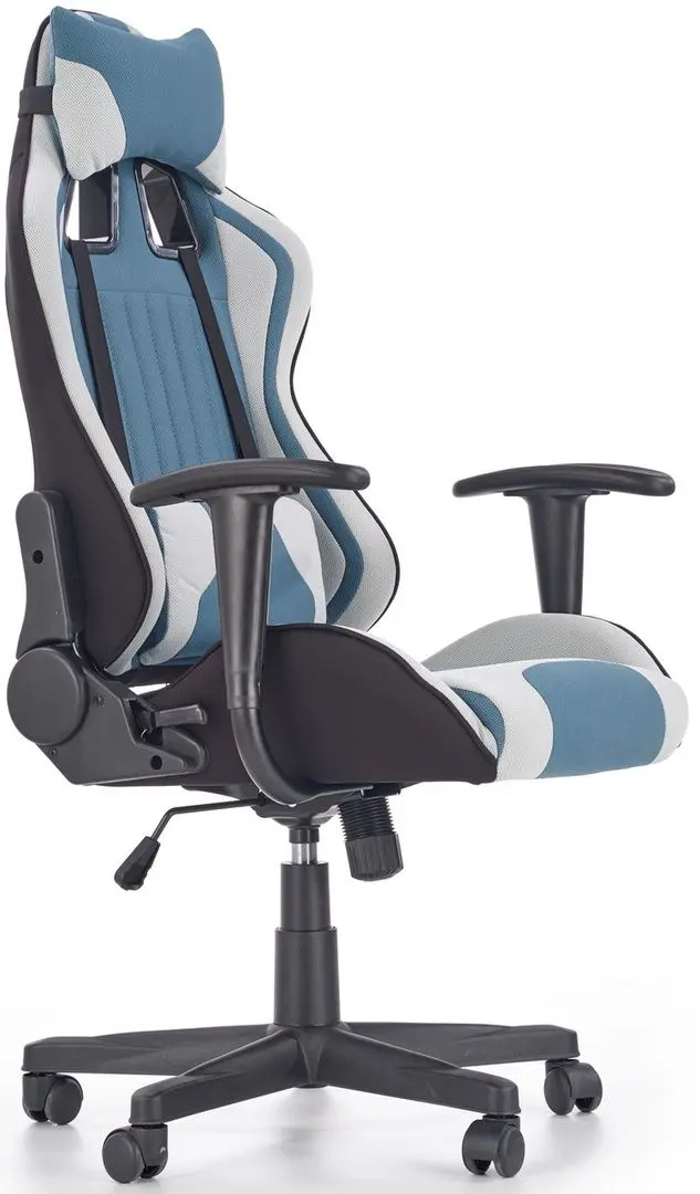 Кресло геймерское Halmar Cayman (Turquoise/Light Gray/Black)