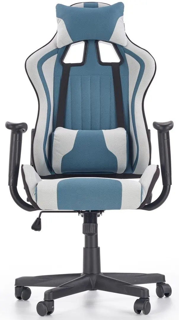 Кресло геймерское Halmar Cayman (Turquoise/Light Gray/Black)