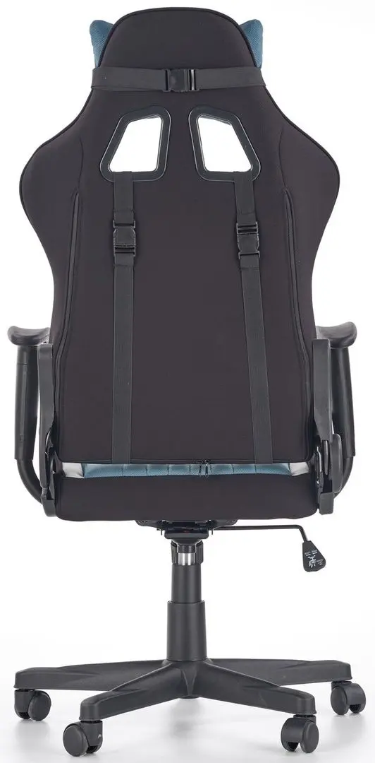 Кресло геймерское Halmar Cayman (Turquoise/Light Gray/Black)