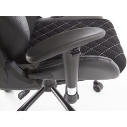 Fotoliu gaiming Halmar Drake (Black/Gray) Thumb