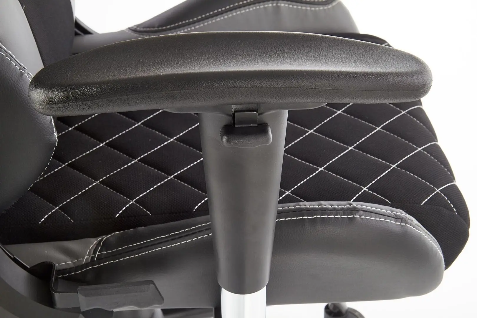 Fotoliu gaiming Halmar Drake (Black/Gray)