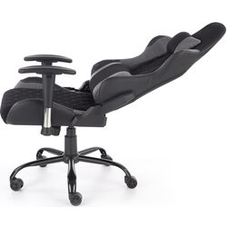 Fotoliu gaiming Halmar Drake (Black/Gray) Thumb