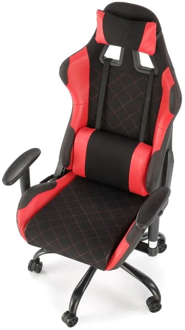 Fotoliu gaiming Halmar Drake (Red/Black)