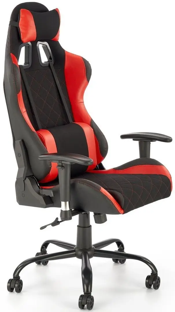 Fotoliu gaiming Halmar Drake (Red/Black)
