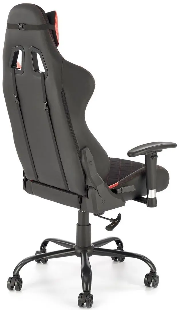 Fotoliu gaiming Halmar Drake (Red/Black)