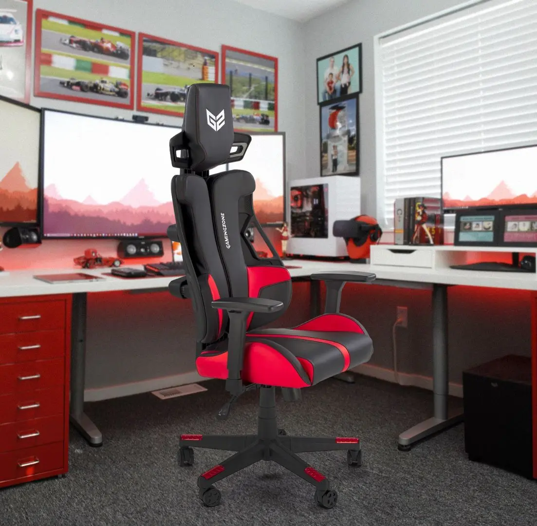 Scaun gaming Halmar Nitro 2 (Black/Red)