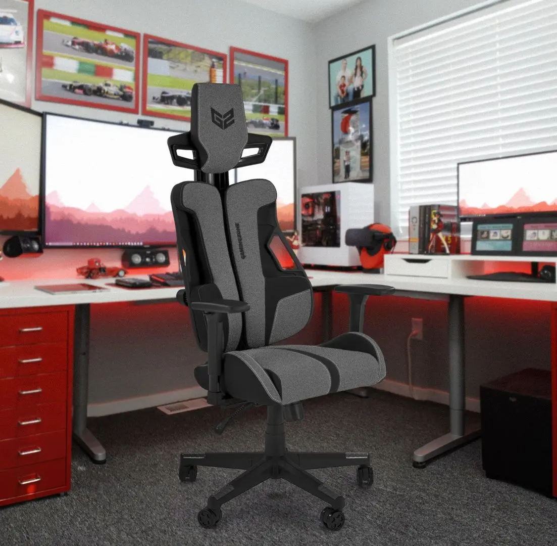 Кресло геймерское Halmar Nitro 2 (Grey/Black)