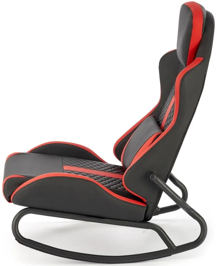 Кресло-качалка геймерское Halmar Gamer (Red/Black) - 4