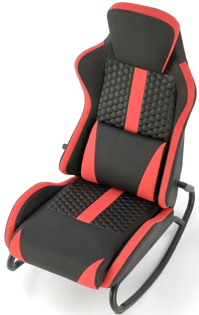 Кресло-качалка геймерское Halmar Gamer (Red/Black) - 7