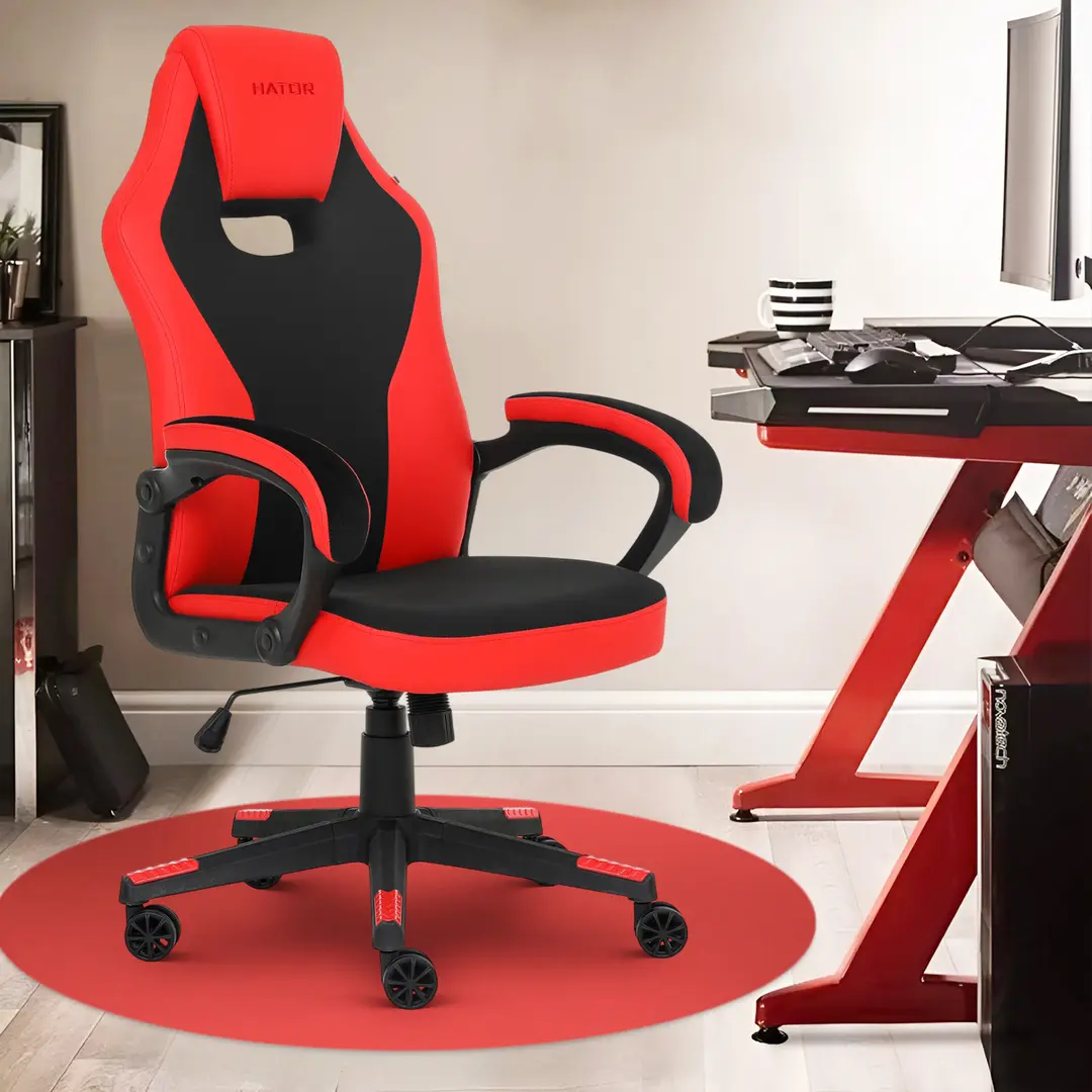 Игровое кресло Hator Flash (Black/Red)