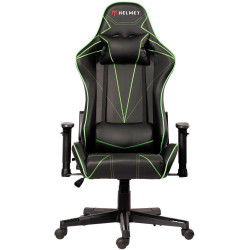 Fotoliu gaming Helmet CH-502 (Black/Green) Thumb