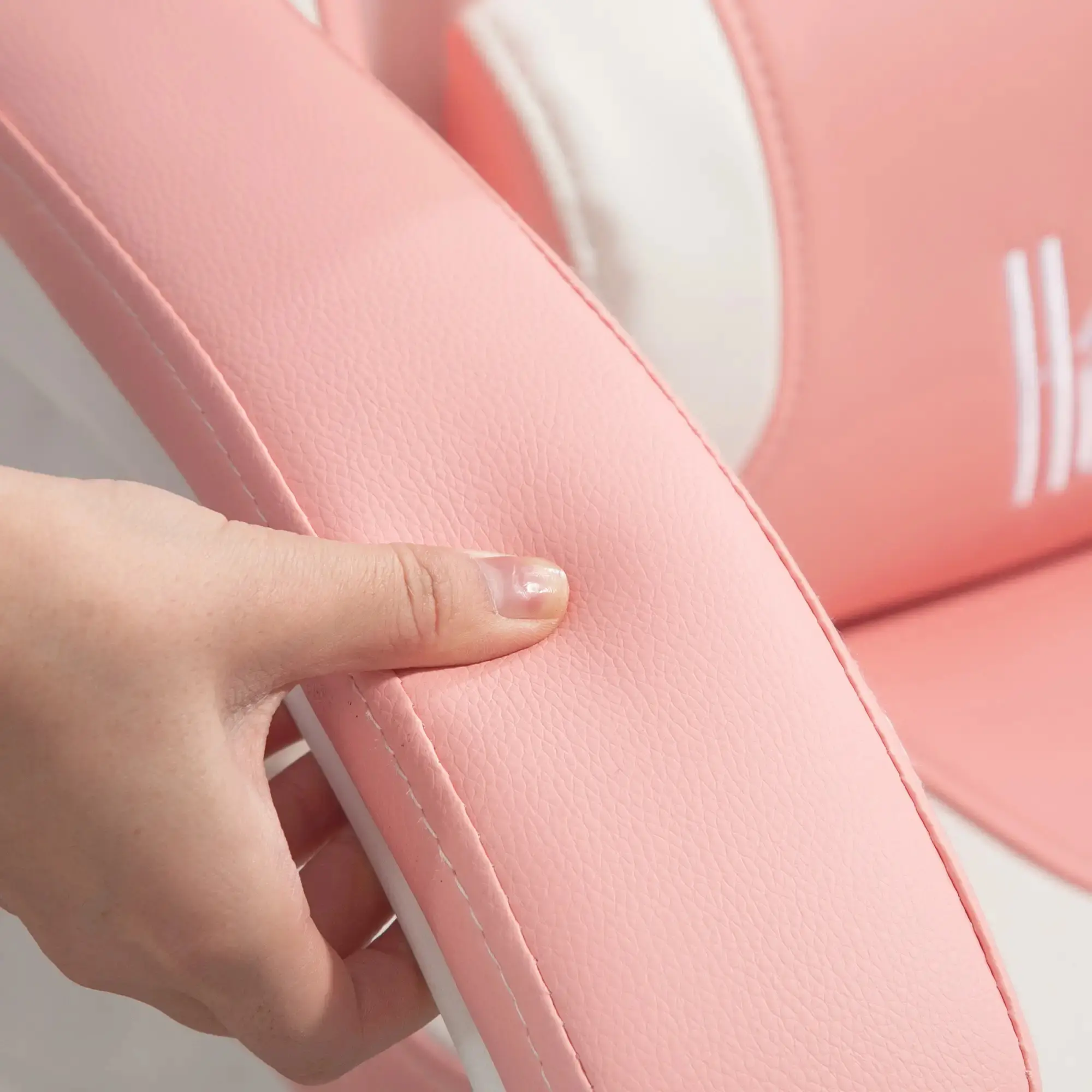 Игровое кресло Homcom 921-794V00PK (Pink/White) - 3