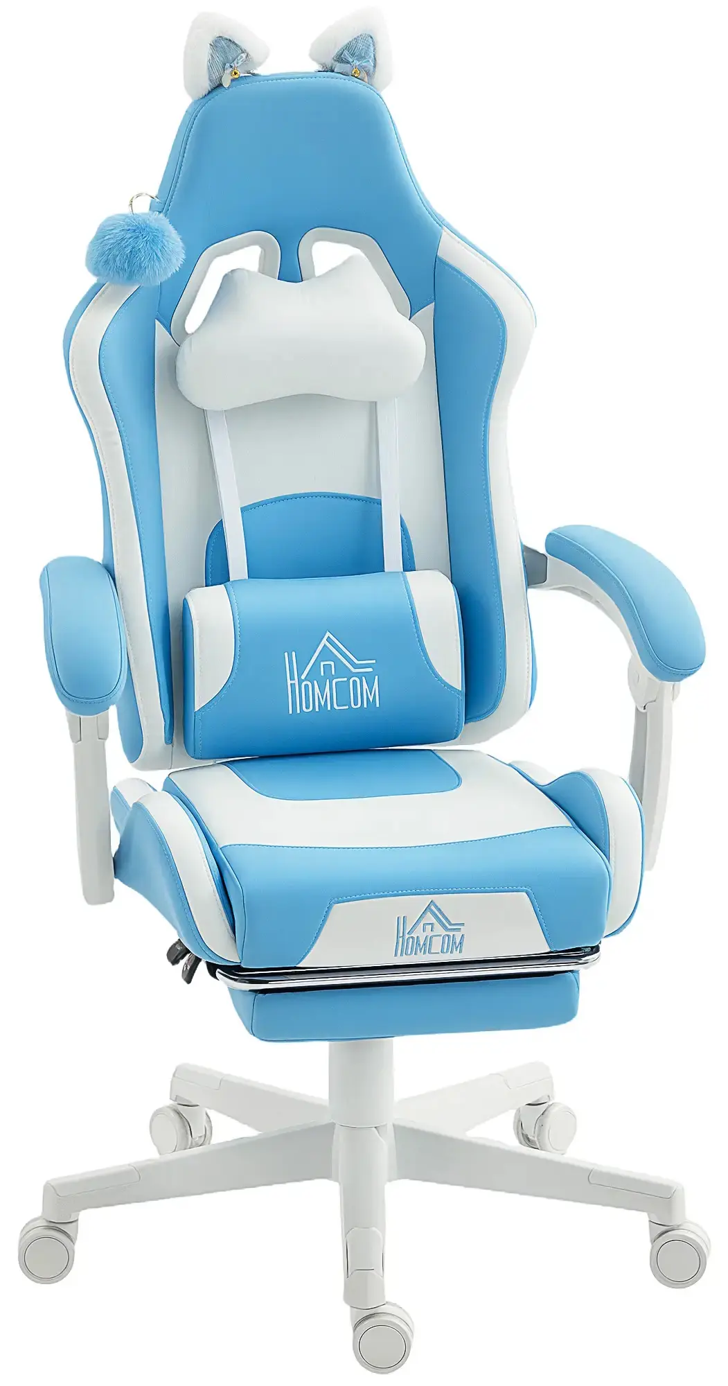 Игровое кресло Homcom 921-794V01LB (Light Blue) - 3