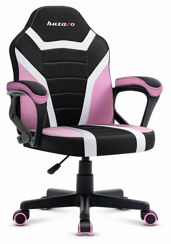 Fotoliu gaming pentru copii Huzaro Ranger 1.0 (Black/Pink)