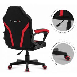Игровое кресло для детей Huzaro Ranger 1.0 (Black/Red) Thumb