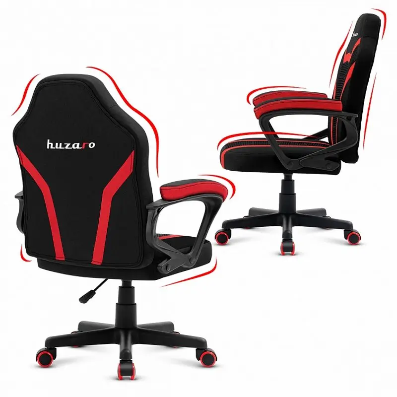 Игровое кресло для детей Huzaro Ranger 1.0 (Black/Red)