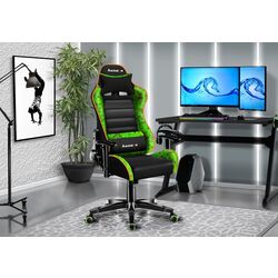 Fotoliu gaming pentru copii Huzaro Ranger 6.0 (Black/Green)