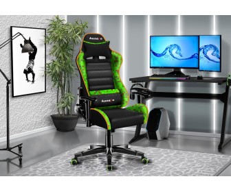 Fotoliu gaming pentru copii Huzaro Ranger 6.0 (Black/Green)