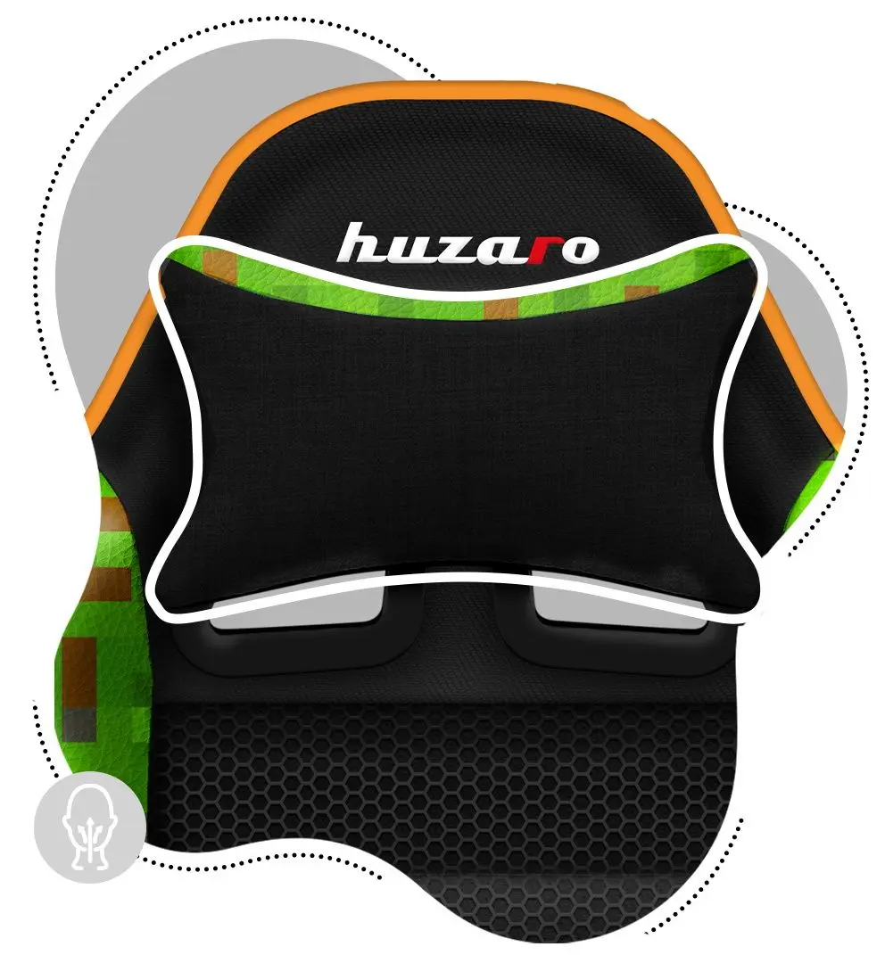 Игровое кресло для детей Huzaro Ranger 6.0 (Black/Green)