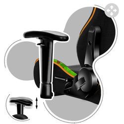 Игровое кресло для детей Huzaro Ranger 6.0 (Black/Green) Thumb