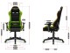 Fotoliu gaming pentru copii Huzaro Ranger 6.0 (Black/Green)