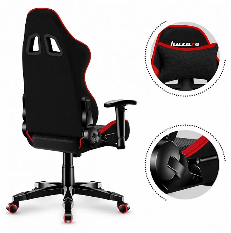 Fotoliu gaming pentru copii Huzaro Ranger 6.0 (Black/Red)