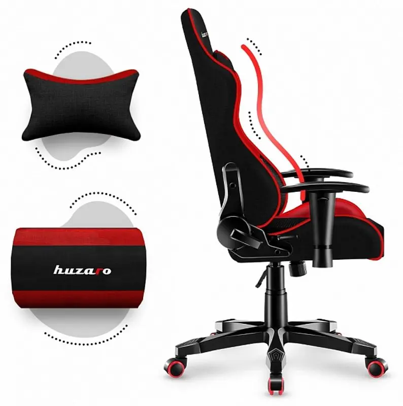 Fotoliu gaming pentru copii Huzaro Ranger 6.0 (Black/Red)