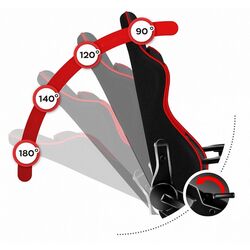 Fotoliu gaming pentru copii Huzaro Ranger 6.0 (Black/Red) Thumb