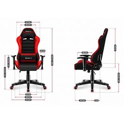 Fotoliu gaming pentru copii Huzaro Ranger 6.0 (Black/Red) Thumb