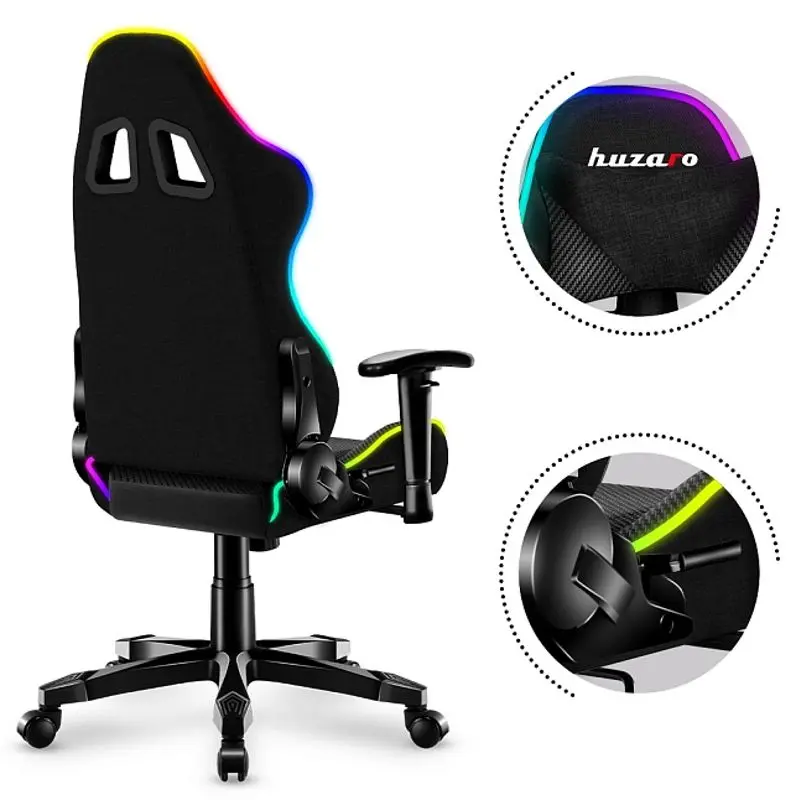 Игровое кресло для детей Huzaro Ranger 6.0 RGB (Black)