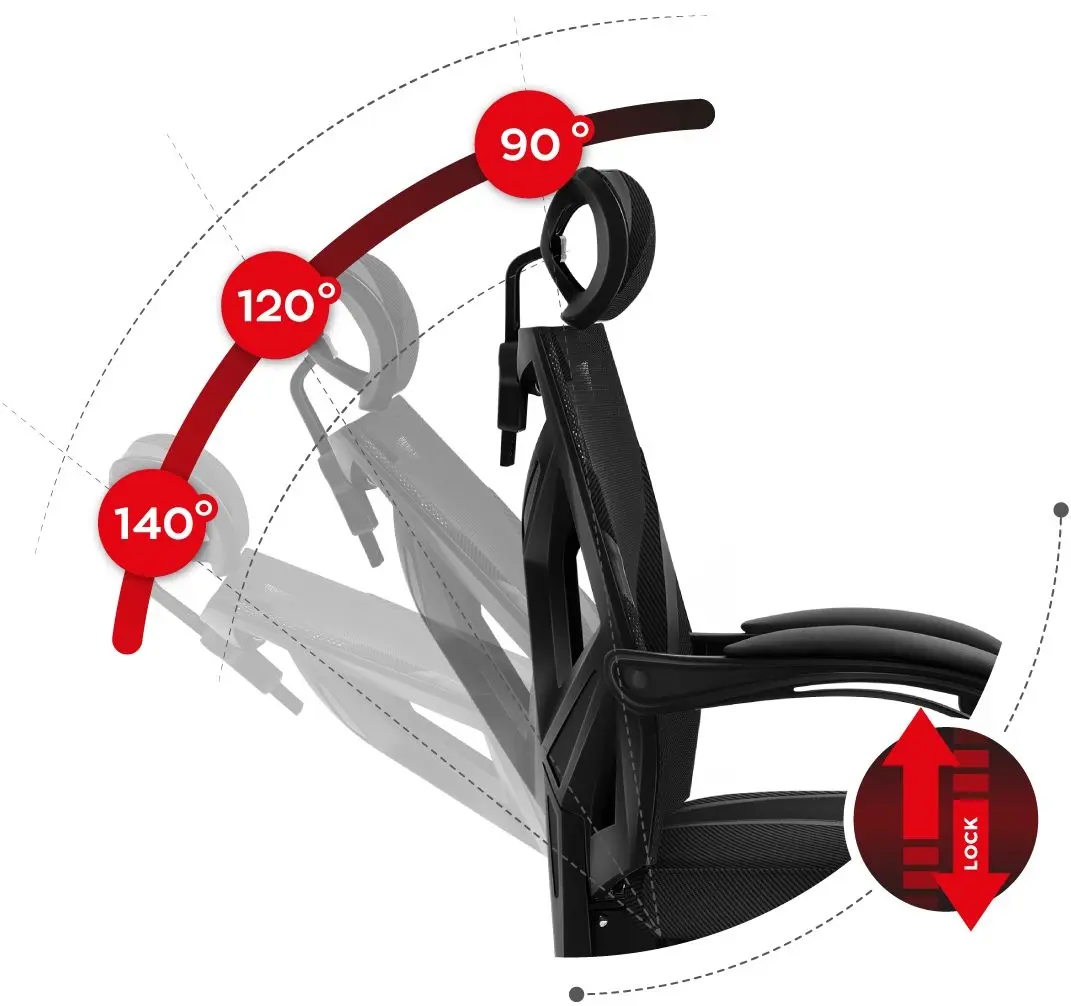 Fotoliu gaming Huzaro Combat 5.0 (Black)