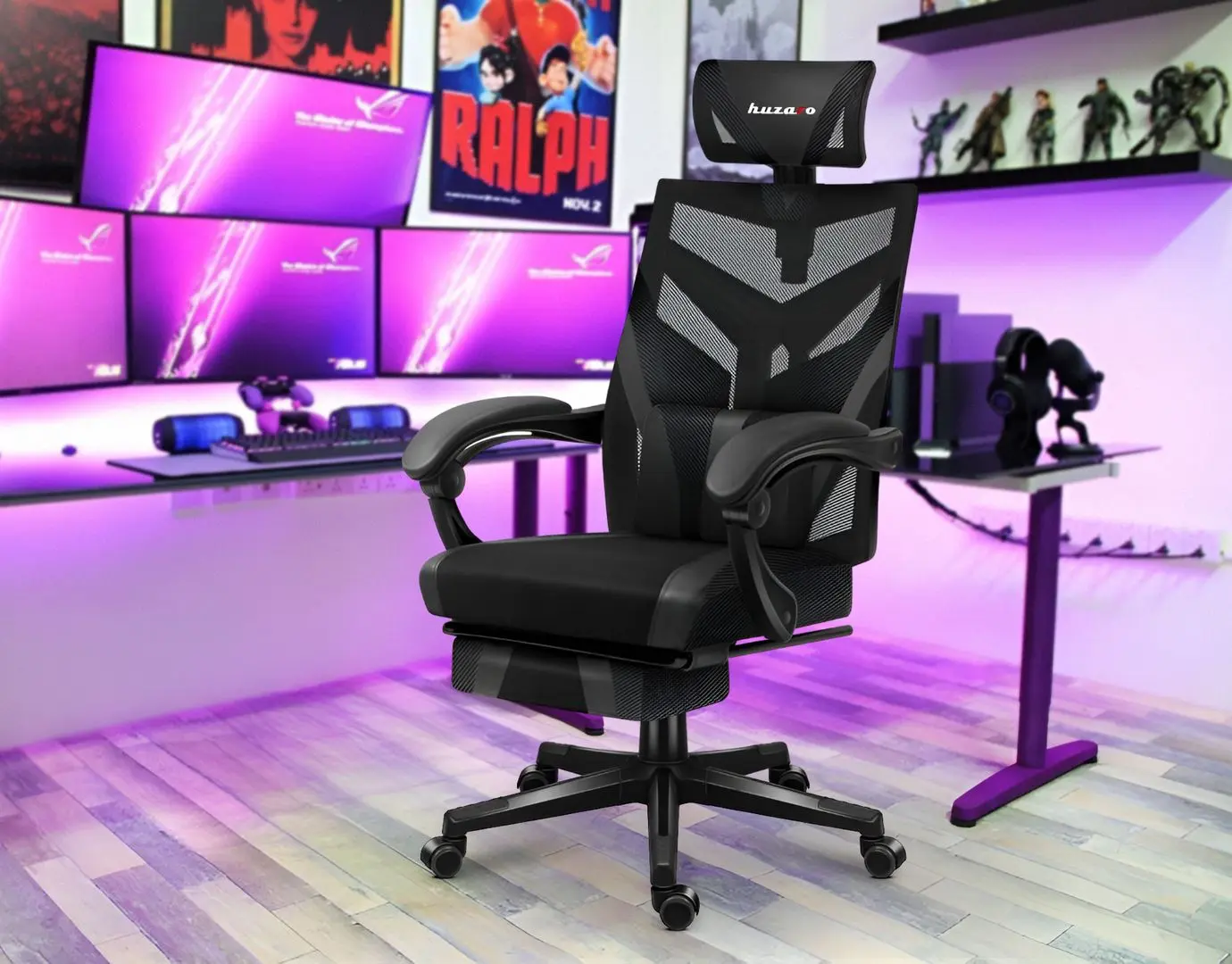 Fotoliu gaming Huzaro Combat 5.0 (Black)