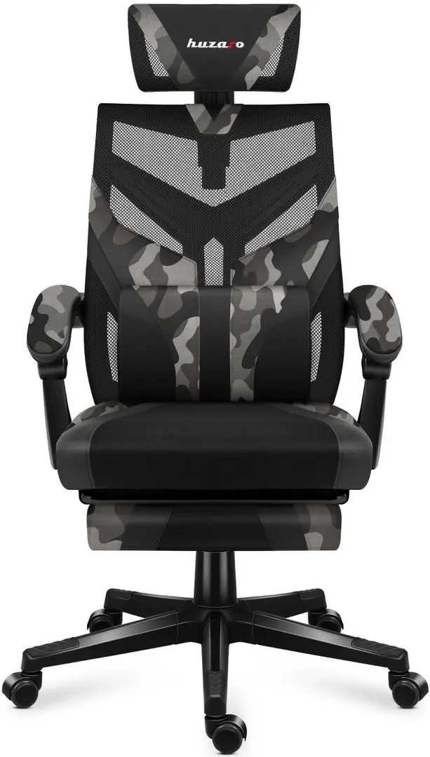 Игровое кресло Huzaro Combat Camo 5.0 (Black/Grey)