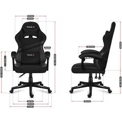 Fotoliu gaming Huzaro Force 4.4 (Carbon/Black) Thumb