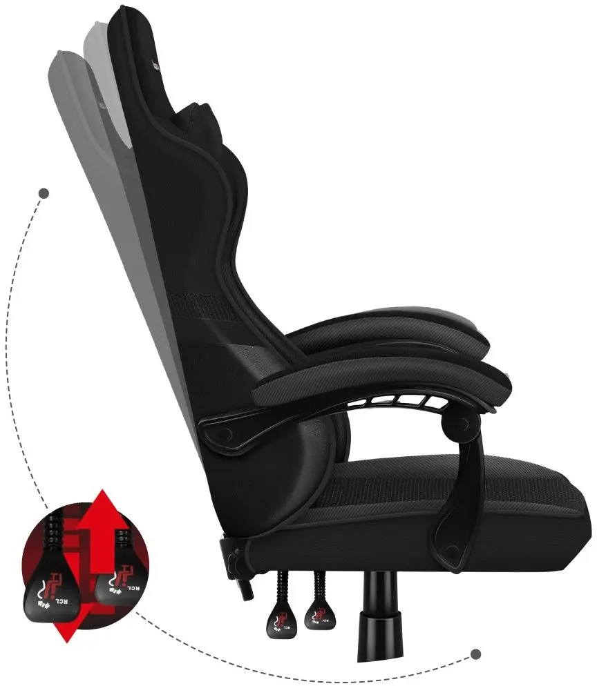 Fotoliu gaming Huzaro Force 4.4 (Carbon/Black)