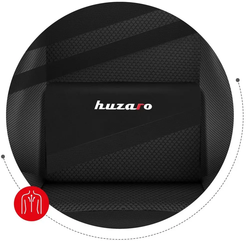 Fotoliu gaming Huzaro Force 4.4 (Carbon/Black)