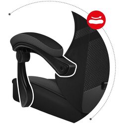 Fotoliu gaming Huzaro Force 4.4 (Carbon/Black) Thumb