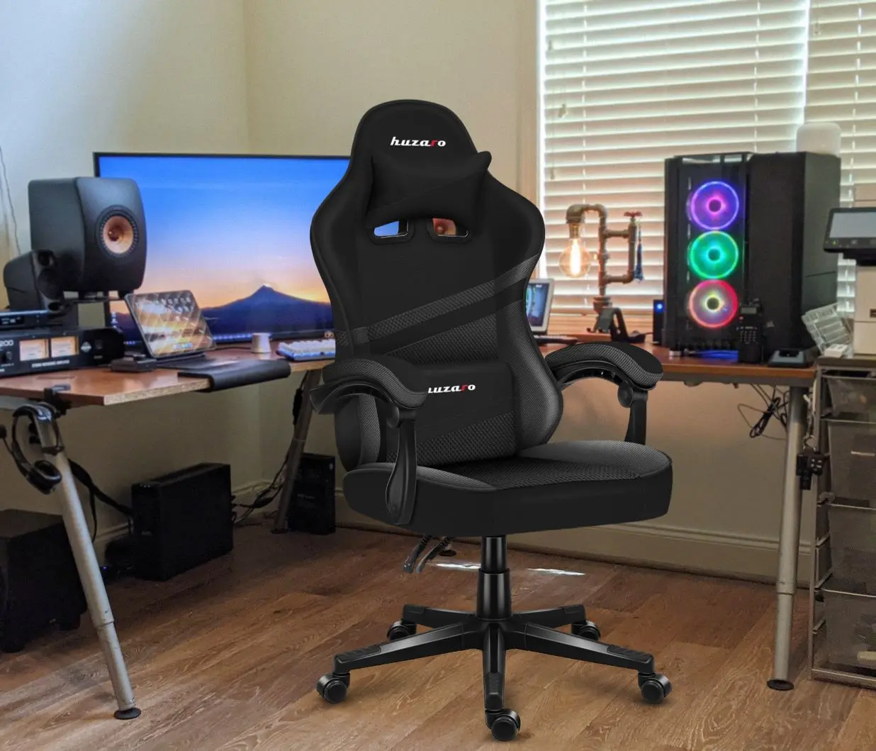 Fotoliu gaming Huzaro Force 4.4 (Carbon/Black)