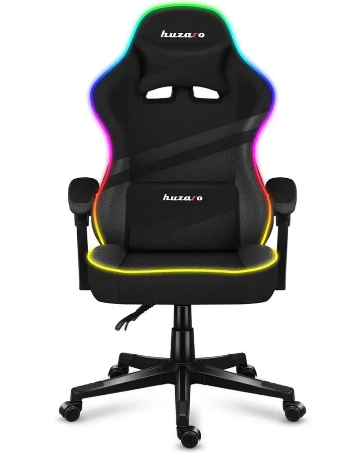 Fotoliu gaming Huzaro Force 4.4 RGB (Black)