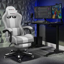 Fotoliu gaming Huzaro Force 4.7 (Grey/White)