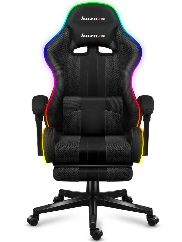 Игровое кресло Huzaro Force 6.3 RGB (Black)