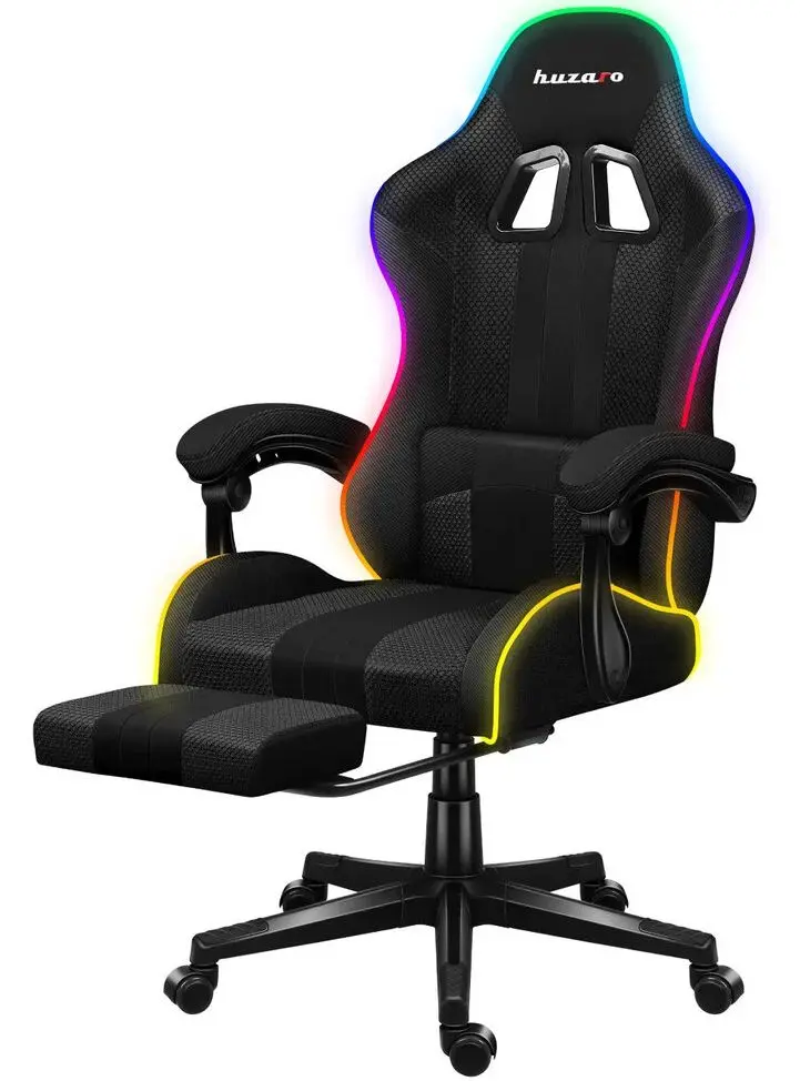 Игровое кресло Huzaro Force 6.3 RGB (Black)