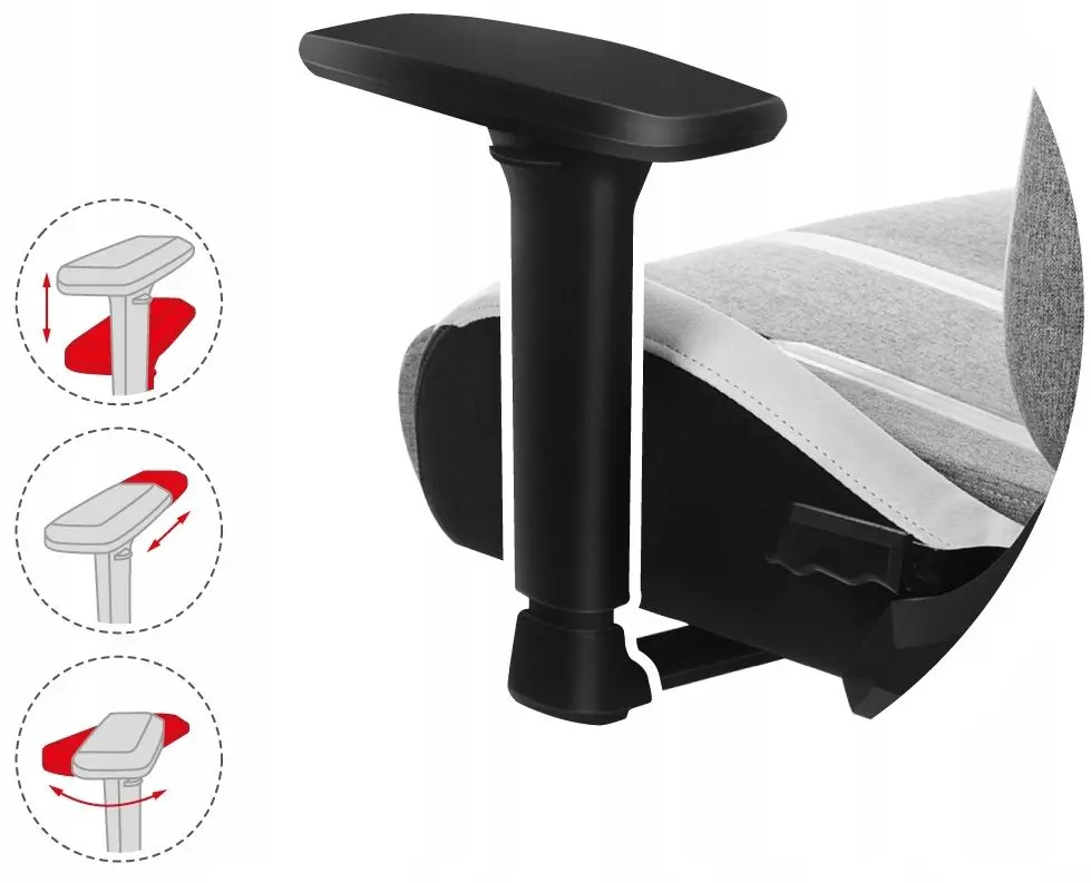 Fotoliu gaming Huzaro Force 7.9 (Grey)