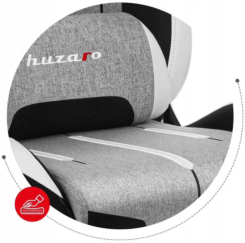 Fotoliu gaming Huzaro Force 7.9 (Grey)