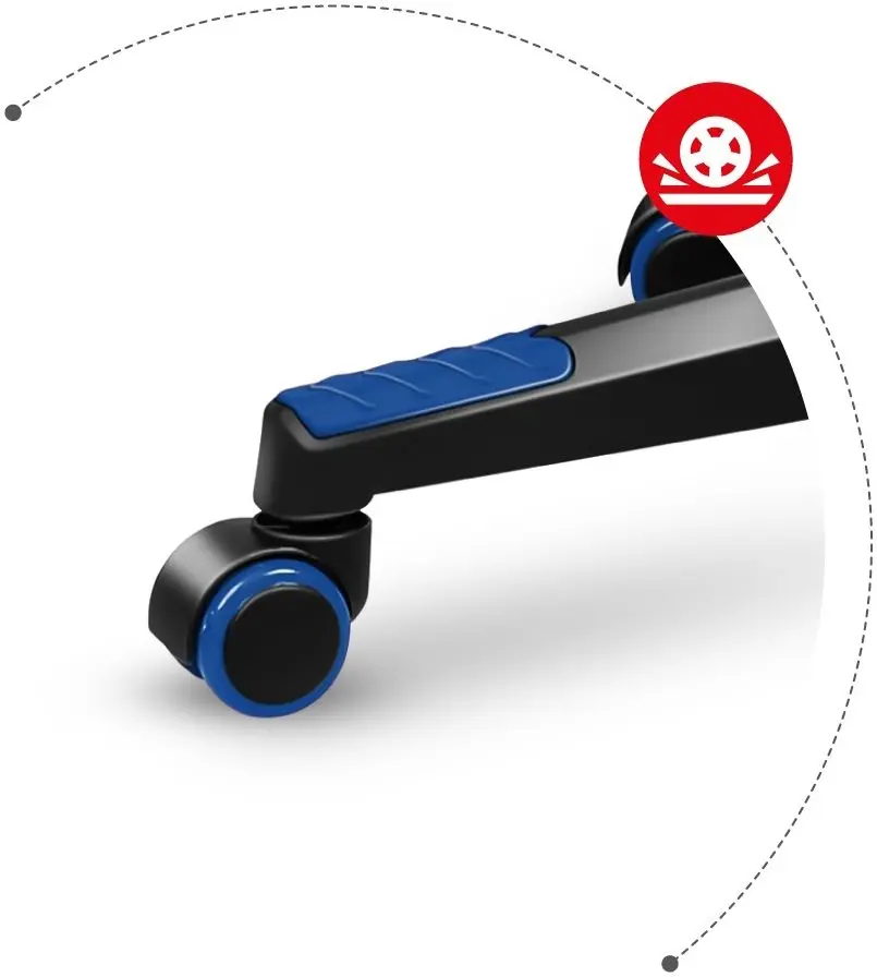 Игровое кресло Huzaro Force Mesh 2.5 (Black/Blue) - 6