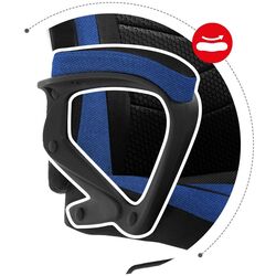 Игровое кресло Huzaro Force Mesh 2.5 (Black/Blue) Thumb