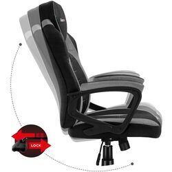 Fotoliu gaming Huzaro Force Mesh 2.5 (Black/Grey) Thumb