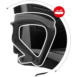 Fotoliu gaming Huzaro Force Mesh 2.5 (Black/Grey) Thumb