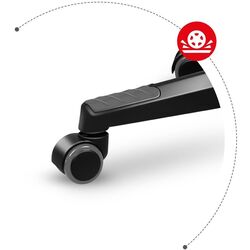 Fotoliu gaming Huzaro Force Mesh 2.5 (Black/Grey) Thumb