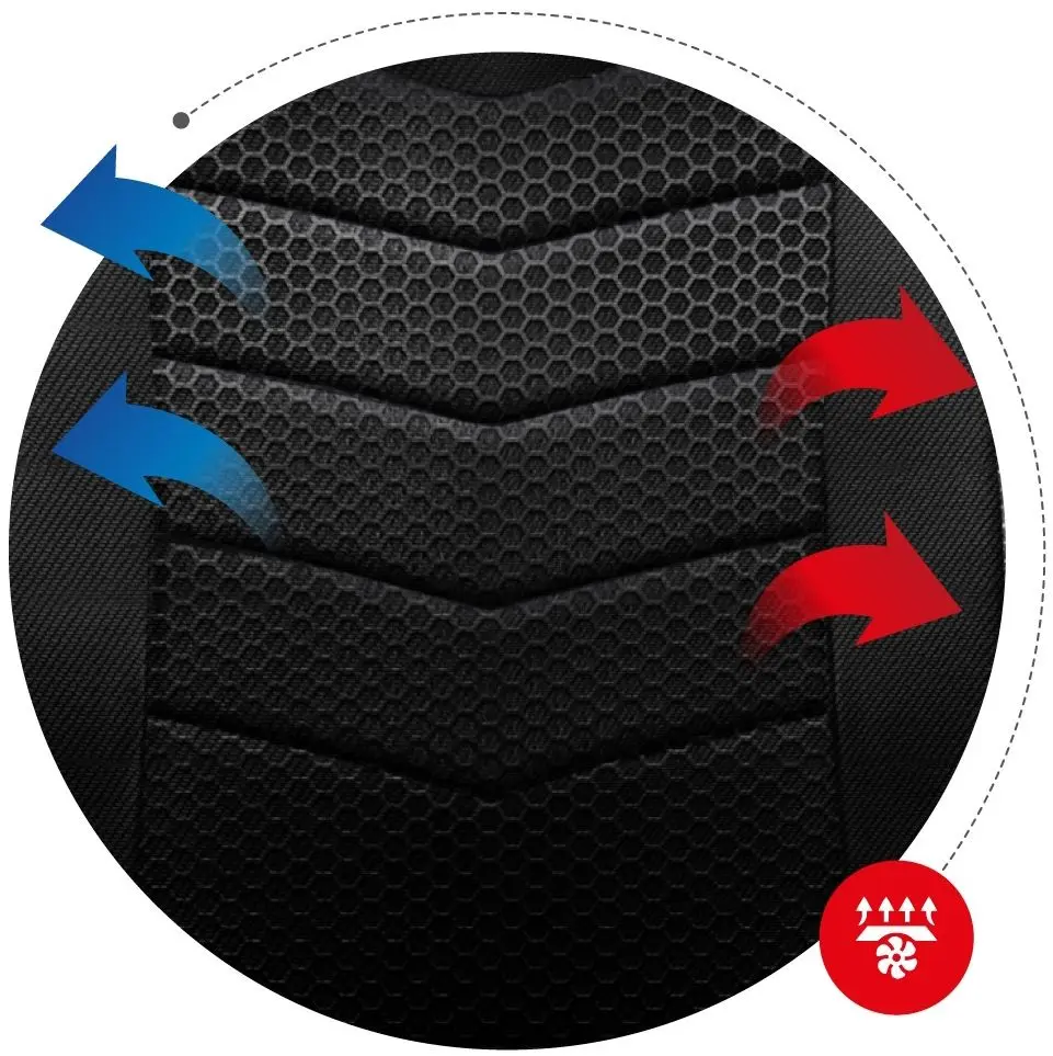 Игровое кресло Huzaro Force Mesh 2.5 (Black/White)